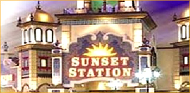 is sunset station casino open